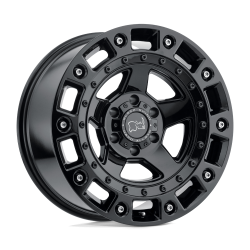 Black Rhino Hard Alloys - Black Rhino Wheels CINCO 20x9.5 6x5.5 12mm Gloss Black 2095CNC126140B12 - Image 1