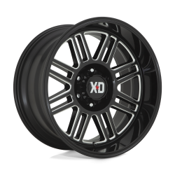 XD - XD Wheels XD85021068318N XD850 CAGE 20x10 6x5.5 -18mm Gloss Black/Milled - Image 1
