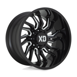 XD - XD Wheels XD858 TENSION 20x10 8x170 -18mm Gloss Black/Milled XD85821087318N - Image 1