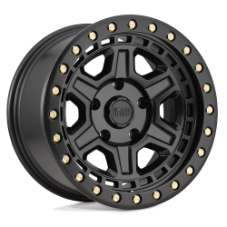 Black Rhino Hard Alloys - Black Rhino Wheels 1790REN-85127M71 RENO 17x9 5x5.0 -18mm Matte Black - Image 1