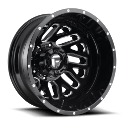 Fuel 1PC - Fuel Off Road D58120828D35 D581 TRITON 20x8.25 8x6.5 -240mm Gloss Black/Milled - Image 1