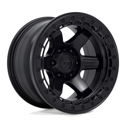 Fuel 1PC - Fuel Off Road D12217858947 D122 BLOCK BEADLOCK 17x8.5 6x135 0mm Matte Black - Image 1