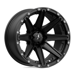 MSA Offroad Wheels - MSA Wheels M33-14710 M33 CLUTCH 14x7 4x110 -47mm Satin Black - Image 1