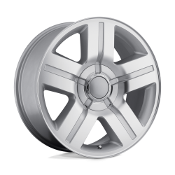 Performance Replicas - Performance Replicas 147S-28060 PR147 20x8.5 5x4.75/5.0 0mm Silver/Machined - Image 1