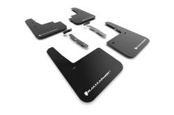 Rally Armor - Rally Armor MF83-UR-BLK-WH Black Mud Flap White Logo - Image 1
