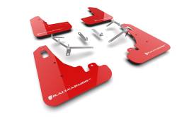 Rally Armor - Rally Armor MF99-UR-RD-WH Red Mud Flap White Logo - Image 1