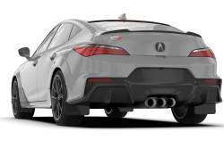 Rally Armor - Rally Armor MF129-UR-BLK-DGRY Black Mud Flap Dark Grey Logo - Image 2