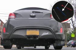 Rally Armor - Rally Armor MF24-UR-BLK/BL Black Mud Flap Blue Logo - Image 2