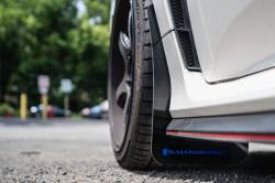 Rally Armor - Rally Armor MF47-UR-BLK/BL Black Mud Flap Blue Logo - Image 2