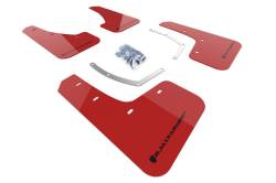 Rally Armor - Rally Armor MF49-UR-RD/BLK Red Mud Flap Black Logo - Image 1