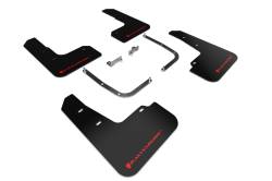 Rally Armor - Rally Armor MF58-UR-BLK/RD Black Mud Flap Red Logo - Image 1