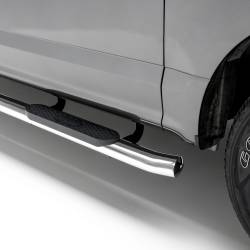 ARIES - ARIES S222023-2 4" Polished Stainless Oval Side Bars 22-25 Toyota Tundra CrewMax - Image 1