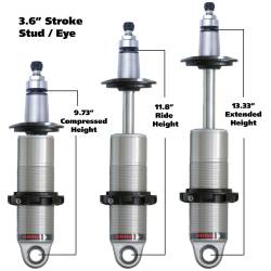 Ridetech - Ridetech 24139905 Coilover Shock/Strut Single Adjustable Aluminum Monotube Each - Image 2