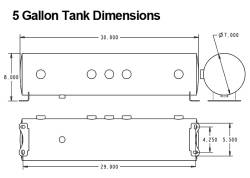 Ridetech - Ridetech 30154100 RidePro Analog 4-Way Air Suspension Control w/5 Gal Tank - Image 2