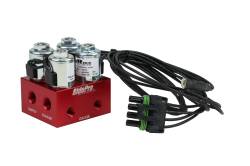 Ridetech - Ridetech 31932501 Air Valve 2-Way Aluminum Red Anodized Each - Image 1