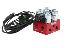 Ridetech - Ridetech 31932501 Air Valve 2-Way Aluminum Red Anodized Each - Image 2