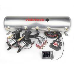 Ridetech - Ridetech 30534100 Suspension Control RidePro E5 5-Gal Dual Comp 1/4" Valve - Image 1