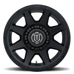 ICON Alloys - ICON Alloys 1817858052DB Rebound HD 17x8.5 8x6.5 13mm Black - Image 1