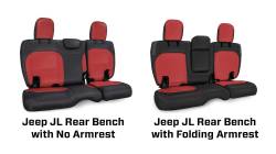 PRP - PRP B043-02 Rear Bench Cover for Jeep Wrangler JL - Image 2