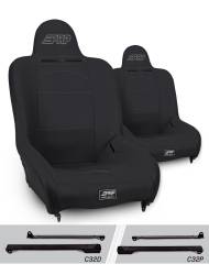 PRP - PRP A100110-C32-50 Premier High Back Seats Kit for Jeep Wrangler CJ7/YJ Pair - Image 1