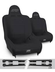 PRP - PRP A100110-C38-50 Premier High Back Seats Kit for Jeep Wrangler JK/JKU Pair - Image 1