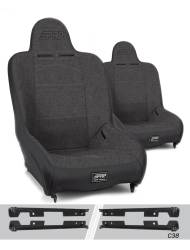 PRP - PRP A100110-C38-54 Premier High Back Seats Kit for Jeep Wrangler JK/JKU Pair - Image 1