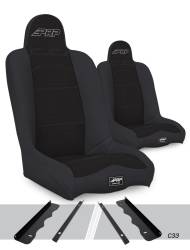 PRP - PRP A140110-C33-50 Daily Driver High Back Seats Kit for 95-01 Cherokee XJ Pair - Image 1