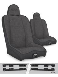 PRP - PRP A140110-C38-54 Daily Driver High Back Seats Kit for Wrangler JK/JKU Pair - Image 1
