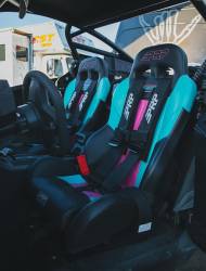 PRP - PRP A8001-PORXP-C79-201 Suspension Seats Kit for RZR PRO/R Turbo R Pair Black - Image 2