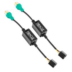 Oracle Lighting - Oracle 2071-504 LED CanBUS Flicker-Free Adapters H4 Pair - Image 1