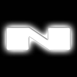 Oracle Lighting - Oracle 3140-N-001 Universal Illuminated LED Letter Badges Matte White Finish "N" - Image 1