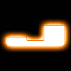 Oracle Lighting - Oracle 3140-J-005 Universal Illuminated LED Letter Badges Matte White Finish "J" - Image 1