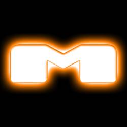 Oracle Lighting - Oracle 3140-M-005 Universal Illuminated LED Letter Badges Matte White Finish "M" - Image 1