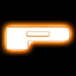 Oracle Lighting - Oracle 3140-P-005 Universal Illuminated LED Letter Badges Matte White Finish "P" - Image 1