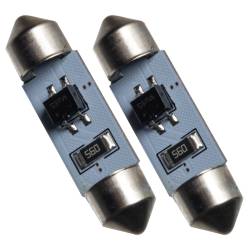 Oracle Lighting - Oracle 5205-001 37mm 4-LED 3-Chip Festoon Bulbs Cool White Pair - Image 2