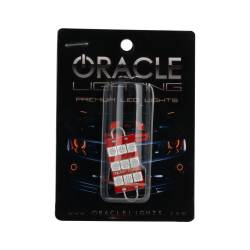 Oracle Lighting - Oracle 5209-003 44mm 6 LED 3-Chip Loop Festoon Bulbs Red Pair - Image 2
