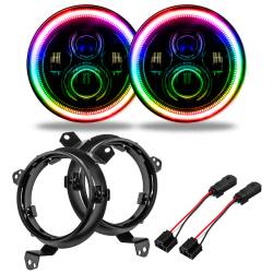 Oracle Lighting - Oracle 5769J-334 7" High Powered LED Headlights ColorSHIFT w/o Controller Pair - Image 1