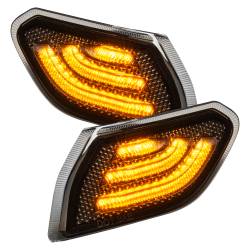 Oracle Lighting - Oracle 5853-504 Smoked Lens LED Front Sidemarkers for 18+ Jeep Wrangler JL/JT - Image 1