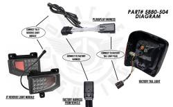 Oracle Lighting - Oracle 5880-504 Plug & Play Wiring Adapter for Jeep Gladiator JT Reverse Lights - Image 2