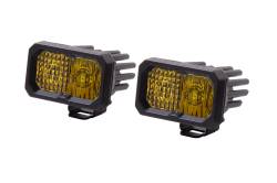 Diode Dynamics - Diode Dynamics DD6391P Stage-2" LED Pod Sport Yellow Combo Standard ABL PAIR - Image 2