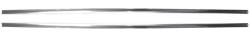 Auto Metal Direct - Auto Metal Direct X155-2668-P Grille Molding Set for 1968 Dodge Charger 2Pc - Image 1