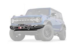 Warn - Warn 107870 Elite Front Winch Bumper w/o Grille Guard for 21-24 Ford Bronco - Image 1