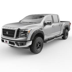 EGR - EGR 796005 Black Out Bolt-On Look Fender Flares Black for 17-24 Titan - Image 3