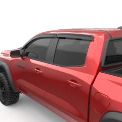 EGR - EGR 641795 Black Front/Rear Tape-On Window Visors 23-26 Colorado/Canyon Crew - Image 4