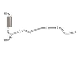 aFe Power - aFe 49-36050-P 2.5-3" Exhaust System w/Polished Tip for 21-24 GR Supra A90 2.0L - Image 3