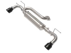 aFe Power - aFe 49-37023-B 2.5" Axle-Back Exhaust w/Black Tips for 19-26 Mazda 3/CX-30 2.5L - Image 1