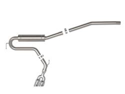 aFe Power - aFe 49-33144-P 2.5" Exhaust System w/Polished Tip for 22-26 Maverick 2.0L AWD - Image 2
