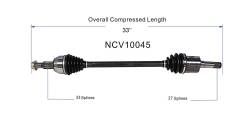 GSP - GSP NCV10045 Buick/Chevy/GMC/Saturn Right Rear CV Axle Assembly - Image 6