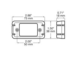 Peterson - Peterson 150-095 Side Marker Light Bracket - Image 2