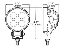 Peterson - Peterson V912-MV Vehicle-Mounted Work Light - Image 2